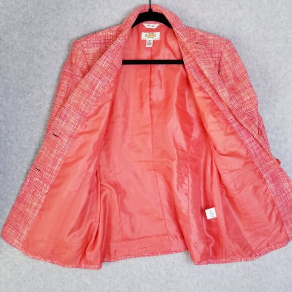 Talbots‎ Women's Silk Blazer Jacket Professional Career Office Interview Size 10 - Picture 7 of 11